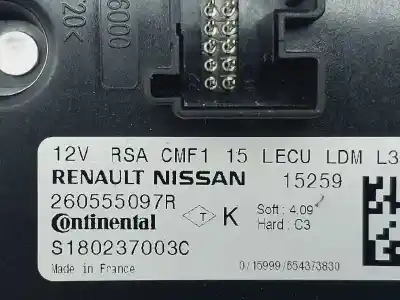 Second-hand car spare part electronic module for renault kadjar limited 4x4 oem iam references 260555097r  s180237003c