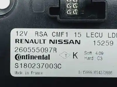 Second-hand car spare part electronic module for renault kadjar limited 4x4 oem iam references 260555097r  s180237003c