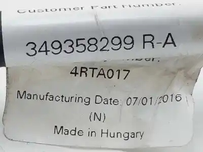 Pezzo di ricambio per auto di seconda mano collegamento del cambio per renault talisman limited riferimenti oem iam 349358299r  4rta017