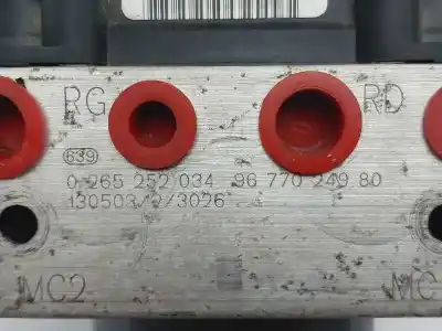 Peça sobressalente para automóvel em segunda mão abs por citroen c4 lim. business referências oem iam 9677024980 0265951861 0265252034