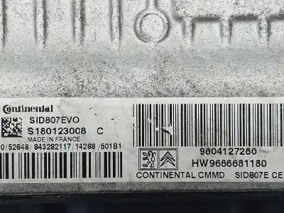 Автозапчастина б/у ебу контролер двигуна для citroen c4 picasso seduction посилання на oem iam 9804127280 sid807evo 9666681180