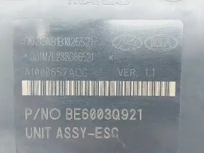 Peça sobressalente para automóvel em segunda mão abs por kia carens ( ) x-tech referências oem iam 58910a4410 q92gab1b1026521 60bh6013q921