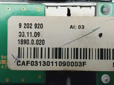 Second-hand car spare part interior light for bmw x1 (e84) sdrive 20d oem iam references 9202920  63319202919