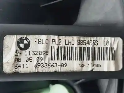 Peça sobressalente para automóvel em segunda mão motor de sofagem por bmw serie 1 berlina (e81/e87) 118d referências oem iam 693366309  985465s