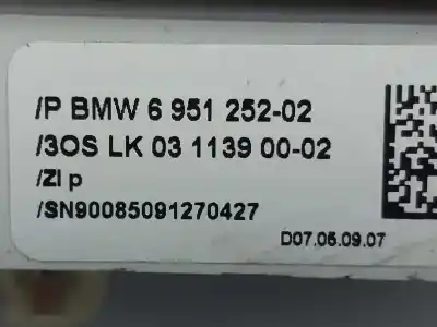 Peça sobressalente para automóvel em segunda mão luz interior por bmw serie 1 berlina (e81/e87) 118d referências oem iam 695125202  0311390002