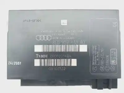 İkinci el araba yedek parçası KONFOR MODÜLÜ için AUDI A4 BERLINA (8E)  OEM IAM referansları 8E0959433AQ  