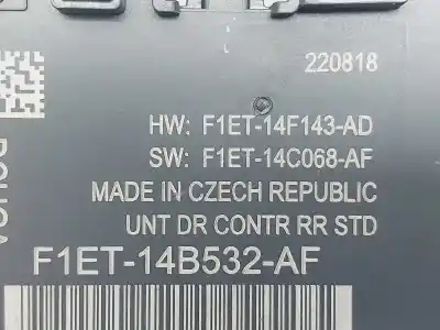 Second-hand car spare part electronic module for ford c-max (ceu) trend oem iam references f1et14b532af f1et14c068af f1et14f143ad