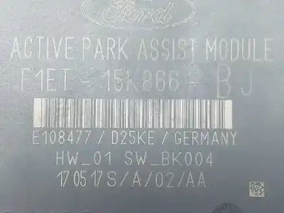 Pezzo di ricambio per auto di seconda mano modulo elettronico per ford focus turn. trend + riferimenti oem iam f1et15k866bj  