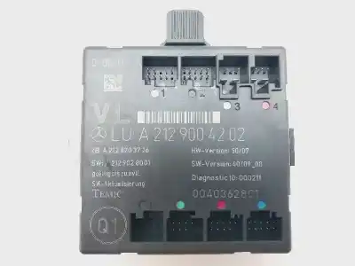 Tweedehands auto-onderdeel ELEKTRONISCHE MODULE voor MERCEDES-BENZ CLASE C (W204) FAMILIAR  OEM IAM-referenties A2129004202 A2129028001 A2128203726
