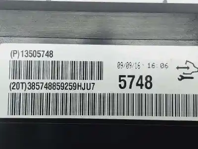 Second-hand car spare part electronic module for chevrolet cruze ls+ oem iam references 13505748  