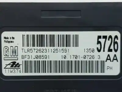 Peça sobressalente para automóvel em segunda mão módulo eletrônico por opel astra j lim. excellence referências oem iam 13505726  tlr5726231