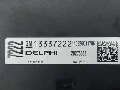 Автозапчасти б/у многофункциональное управление за opel astra j lim. excellence ссылки oem iam 13337222  28275383
