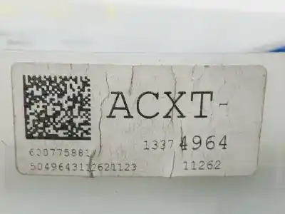 Peça sobressalente para automóvel em segunda mão quadrante por opel astra j lim. excellence referências oem iam 13374964  600775881