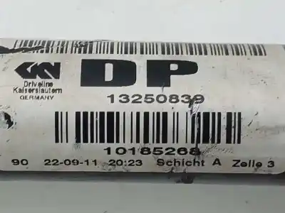 Peça sobressalente para automóvel em segunda mão transmissão dianteira direita por opel astra j lim. excellence referências oem iam 13250839  10185268