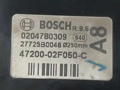 Peça sobressalente para automóvel em segunda mão servo freio por toyota auris active referências oem iam 4720002f050c  0204780309