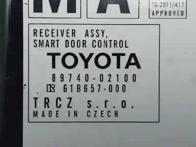 Second-hand car spare part electronic module for toyota auris active oem iam references 8974002100  61b657000