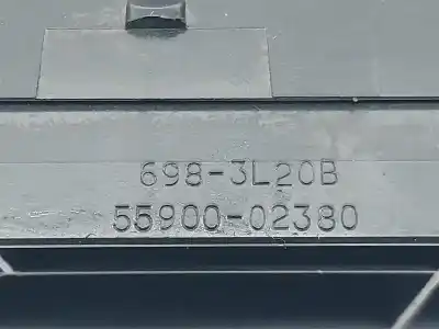 Peça sobressalente para automóvel em segunda mão comando de sofagem (chauffage / ar condicionado) por toyota auris active referências oem iam 5590002380  