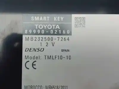 Second-hand car spare part electronic module for toyota auris active oem iam references 8999002160  mb2325007264
