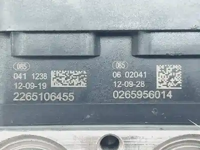 Peça sobressalente para automóvel em segunda mão abs por toyota auris active referências oem iam 4454002390 0265956014 2265106455