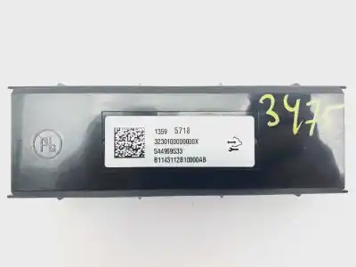 Second-hand car spare part electronic module for opel insignia berlina selective oem iam references 13595718