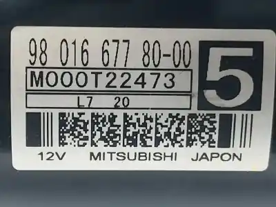 Peça sobressalente para automóvel em segunda mão motor de arranque por citroen c4 picasso feel referências oem iam 980166778000  9801667780