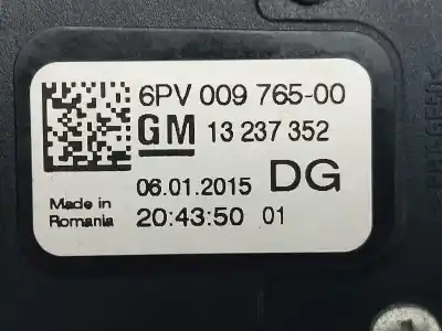 Second-hand car spare part potentiometer for opel insignia berlina selective oem iam references 13237352  6pv00976500