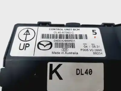 Peça sobressalente para automóvel em segunda mão módulo eletrônico por mazda 2 lim. (de) 1.5 style+ referências oem iam dl4067560c  040032988501