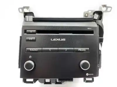 Peça sobressalente para automóvel em segunda mão sistema de áudio / rádio cd por lexus ct 200h referências oem iam 8614076060