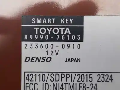 Second-hand car spare part electronic module for lexus ct 200h oem iam references 8999076103  23360009910