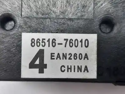 Peça sobressalente para automóvel em segunda mão módulo eletrônico por lexus ct 200h referências oem iam 8651676010  