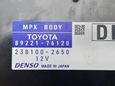 Peça sobressalente para automóvel em segunda mão módulo eletrônico por lexus ct 200h referências oem iam 8922176120 8273076030 2381002650
