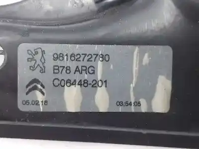 Автозапчастина б/у регулятор вікна передній лівий для citroen c4 picasso feel посилання на oem iam 9816272780 9816271480 c06448201