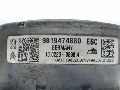 Автозапчастина б/у абс для citroen c4 cactus rip curl посилання на oem iam 9819474880 10062535011 10091539933