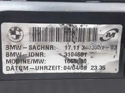 Peça sobressalente para automóvel em segunda mão radiador de água por bmw x3 (e83) xdrive 20 d referências oem iam 3403551 1668888 3104601