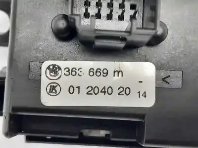 Peça sobressalente para automóvel em segunda mão comutador de limpa vidros por bmw x3 (e83) xdrive 20 d referências oem iam 363669  