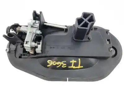 Peça sobressalente para automóvel em segunda mão puxador exterior traseiro esquerdo por bmw x3 (e83) xdrive 20 d referências oem iam 3449055  