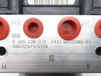 Peça sobressalente para automóvel em segunda mão abs por bmw x3 (e83) xdrive 20 d referências oem iam 3451342039501 0265950489 0265236012
