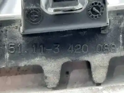 Second-hand car spare part front grille for bmw x3 (e83) xdrive 20 d oem iam references 51113420088  