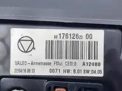 Автозапчасти б/у многофункциональный дисплей за citroen c4 cactus rip curl ссылки oem iam 98176126zd  