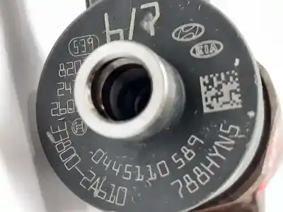 Peça sobressalente para automóvel em segunda mão injetor por kia carens ( ) drive referências oem iam 338002a610  0445110589