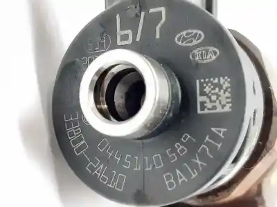Peça sobressalente para automóvel em segunda mão injetor por kia carens ( ) drive referências oem iam 338002a610  0445110589