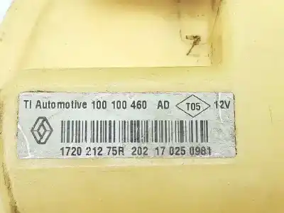 Second-hand car spare part fuel pump for renault clio iv limited oem iam references 172021275r  