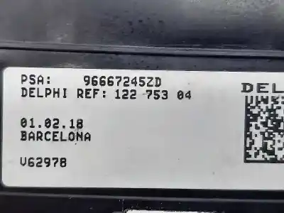 Автозапчасти б/у многофункциональное управление за citroen c4 picasso feel ссылки oem iam 96667245zd  