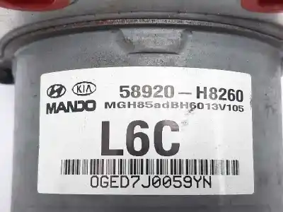 Second-hand car spare part abs for kia stonic (ybcuv) tech oem iam references 58920h8260 be6003v109 a1002221aee