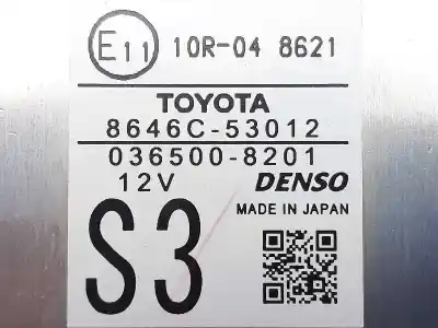 Tweedehands auto-onderdeel elektronische module voor lexus is 2.5 16v cat (híbrido) oem iam-referenties 8646c53012  0365008201