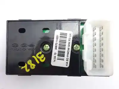 Second-hand car spare part left front power window switch for kia cee´d drive oem iam references 935701h021  36949k1000