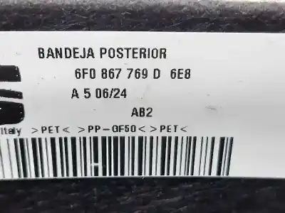 Second-hand car spare part parcel shelf for seat ibiza (kj1) xcellence plus oem iam references 6f0867769d  