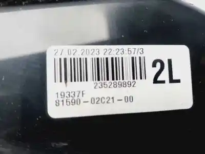 Second-hand car spare part interior left tailgate light for toyota corolla (e21)  oem iam references 8159002c21  8159002c2100