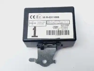 Peça sobressalente para automóvel em segunda mão módulo eletrônico por toyota yaris city referências oem iam 897410d080