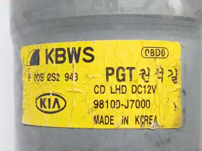 Second-hand car spare part front windshield wiper motor for kia ceed (cd) 1.6 crdi 136 oem iam references 98100j7000  